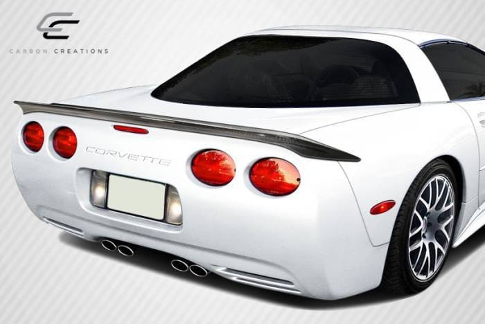 Chevrolet Corvette Carbon Creations AC Edition Rear Wing Trunk Lid Spoiler - 1 Piece - 108124 thumbnail 2