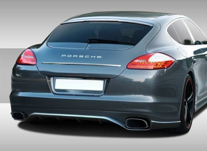 Porsche Panamera Duraflex Eros Version 2 Rear Lip Under Spoiler Air Dam - 1 Piece - 108279