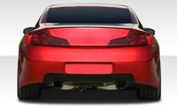 Infiniti G35 2DR Duraflex GT500 Wide Body Rear Bumper Cover - 1 Piece - 108500