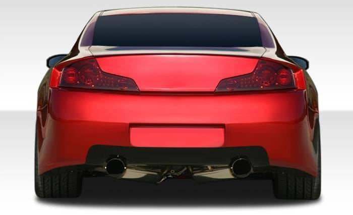 Infiniti G35 2DR Duraflex GT500 Wide Body Rear Bumper Cover - 1 Piece - 108500