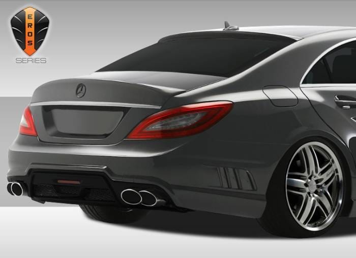 Mercedes CLS Eros Version 1 Duraflex Rear Body Kit Bumper 108439 thumbnail 3