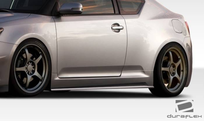 Scion tC Duraflex GT-R Side Skirts Rocker Panels - 2 Piece - 108468 thumbnail 2