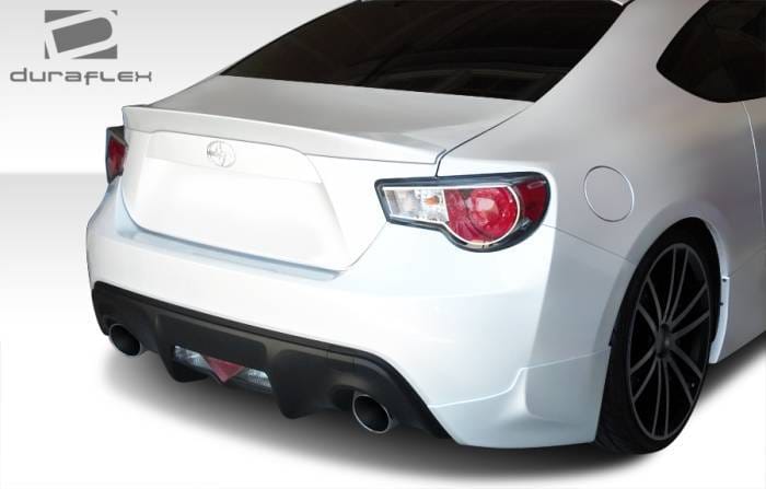 Subaru BRZ Duraflex X-5 Rear Add On Bumper Extensions - 2 Piece - 108488 thumbnail 2