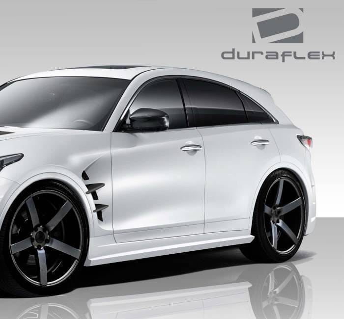 Infiniti FX Duraflex CT-R Side Skirt Rocker Panels - 2 Piece - 108987 thumbnail 2