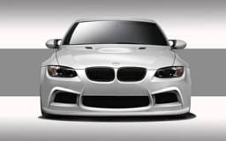 BMW 3 Series Duraflex Eros Version 1 Front Bumper Cover - 1 Piece - 108973