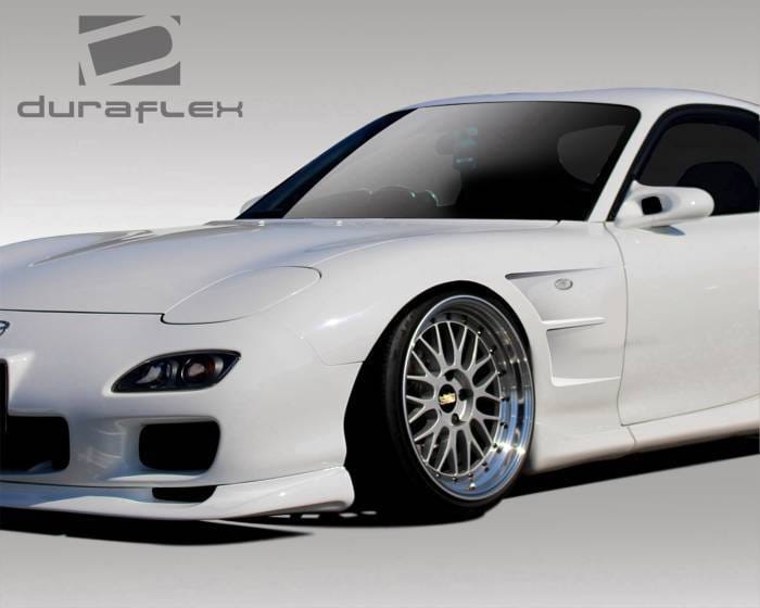 Mazda RX-7 Duraflex B-Sport 25mm Front Fenders - 2 Piece - 109059 thumbnail 2