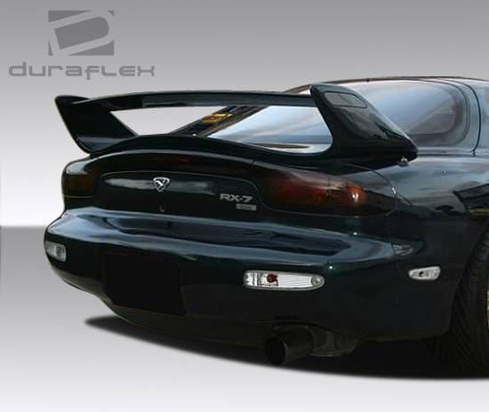 Mazda RX-7 Duraflex M-Speed Wing Trunk Lid Spoiler - 1 Piece - 109061 thumbnail 2