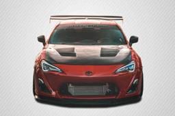 Subaru BRZ Carbon Creations 86-R Hood - 1 Piece - 109036
