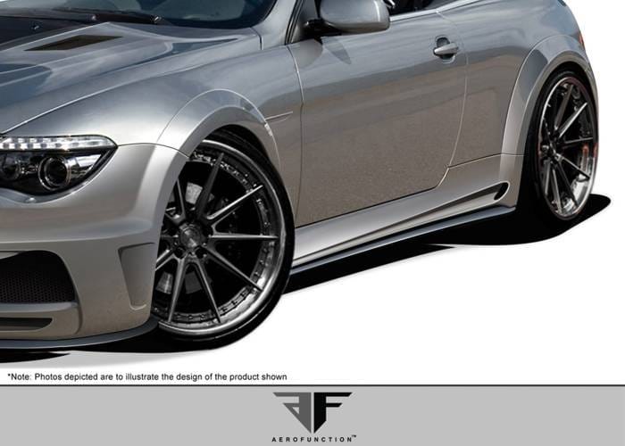 BMW 6 Series Convertible AF Aero Function Side Skirts Wide Body Kit 109266 thumbnail 2