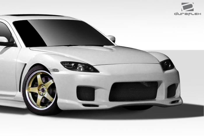 Mazda RX-8 Duraflex Type F Front Bumper Cover - 1 Piece - 109484 thumbnail 2