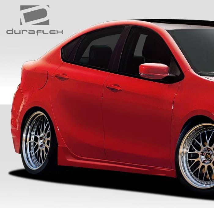 Dodge Dart Duraflex Racer Side Skirt Rocker Panels - 2 Piece - 109332 thumbnail 2