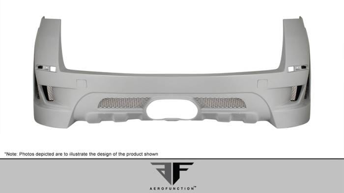 BMW X5M AF-1 Aero Function (GFK) Rear Wide Body Kit Bumper 108742 thumbnail 3