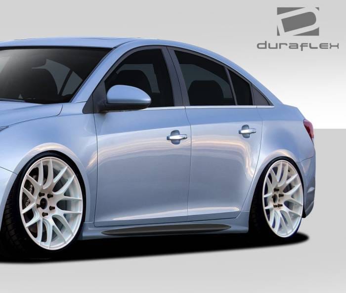 Chevrolet Cruze Duraflex GT Racing Side Skirt Rocker Panels - 2 Piece - 109503 thumbnail 2