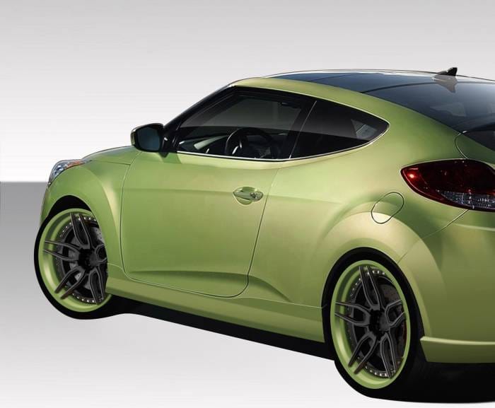 Hyundai Veloster Duraflex VG-R Side Skirts Rocker Panels - 2 Piece - 108807