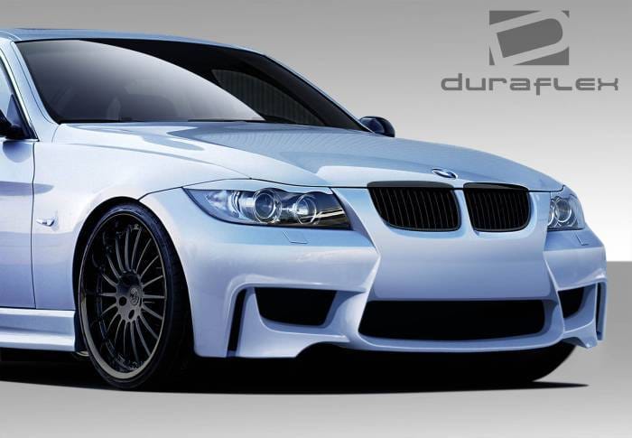 BMW 3 Series 4DR Duraflex 1M Look Front Bumper Cover - 1 Piece - 109018 thumbnail 2