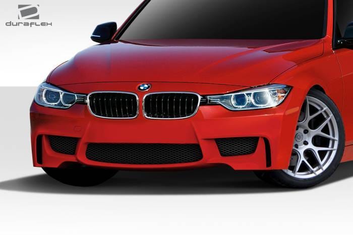 BMW 3 Series 4DR Duraflex 1M Look Front Bumper Cover - 1 Piece - 109306 thumbnail 2