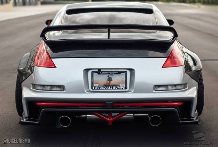 Nissan 350Z Duraflex N-3 Trunk Wing Spoiler - 1 Piece - 109295 thumbnail 2