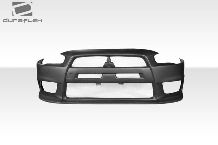 Mitsubishi Lancer Duraflex Evo X V3 Front Bumper Cover - 1 Piece - 109413 thumbnail 3