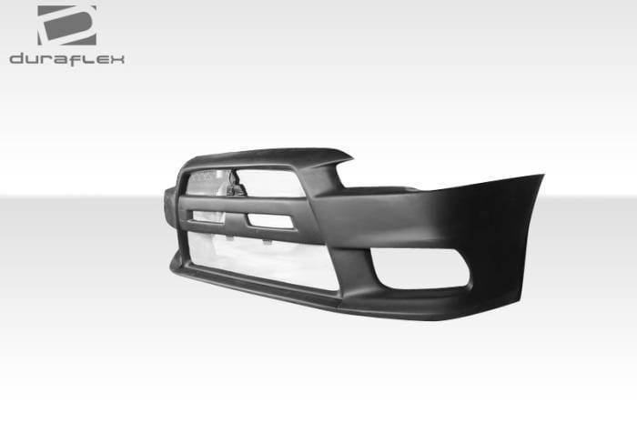 Mitsubishi Lancer Duraflex Evo X V3 Front Bumper Cover - 1 Piece - 109413 thumbnail 4