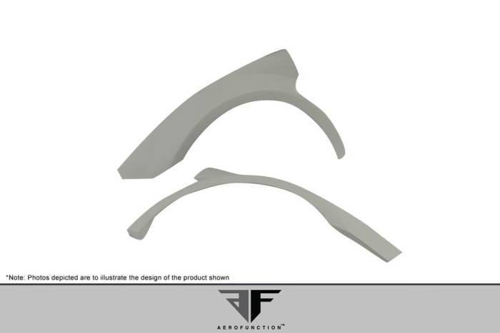 Lamborghini Gallardo AF1 Aero Function Widebody Front Fender Flares 109605 thumbnail 5