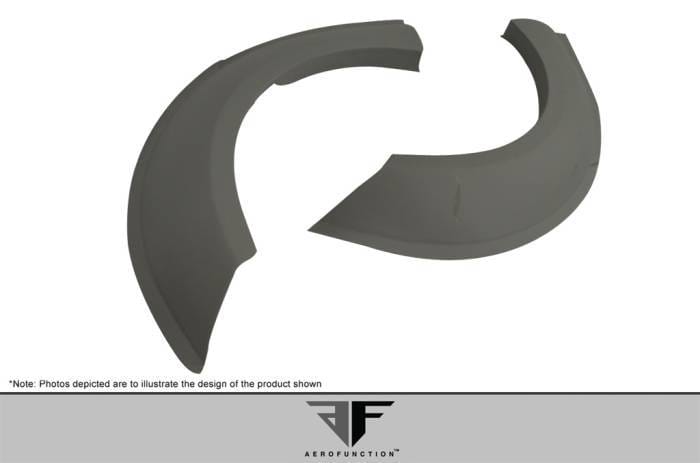 Lamborghini Gallardo AF-1 Aero Function Widebody Rear Fender Flares 109606 thumbnail 4