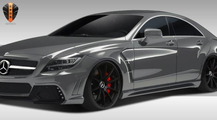 Mercedes-Benz CLS Duraflex Eros Version 1 Fenders - 2 Piece - 109636 thumbnail 2