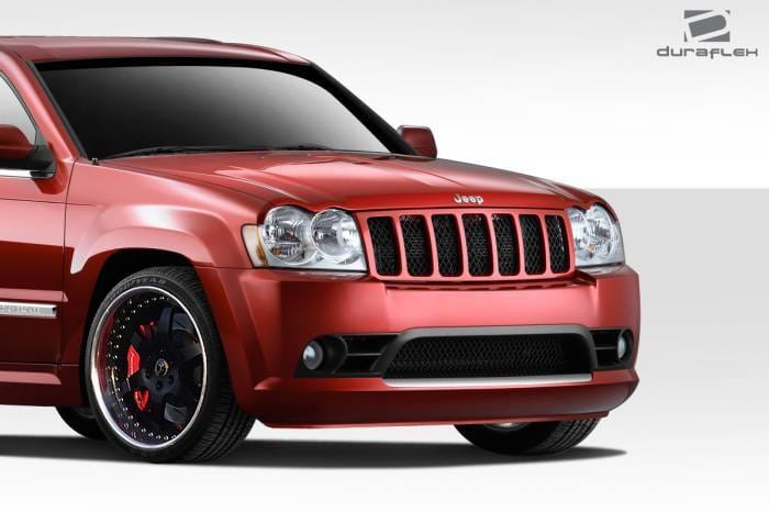Jeep Grand Cherokee Duraflex SRT Look Front Bumper Cover - 1 Piece - 109549 thumbnail 2