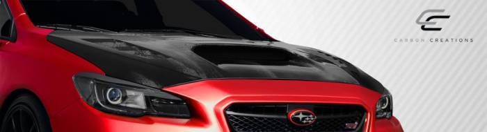 Subaru WRX Carbon Creations Carbon Creations NBR Concept Hood - 1 Piece - 109931 thumbnail 2
