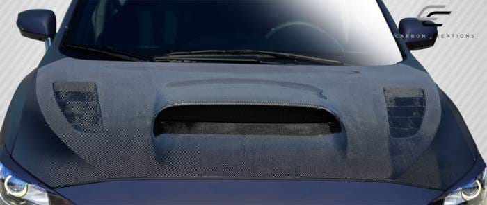 Subaru WRX Carbon Creations Carbon Creations NBR Concept Hood - 1 Piece - 109931 thumbnail 4
