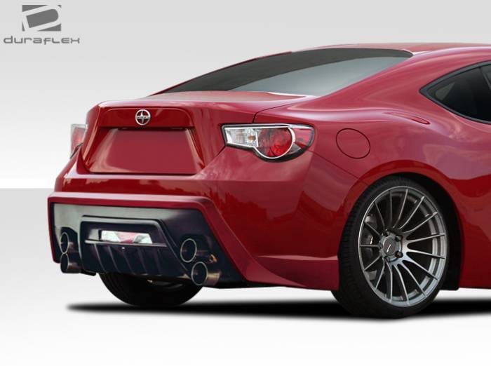 Scion FRS W-1 Duraflex Rear Body Kit Bumper 109970 thumbnail 2