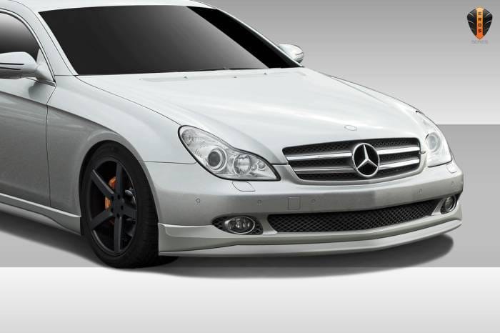 Mercedes CLS Eros Version 1 Duraflex Front Bumper Lip Body Kit 112066 thumbnail 2