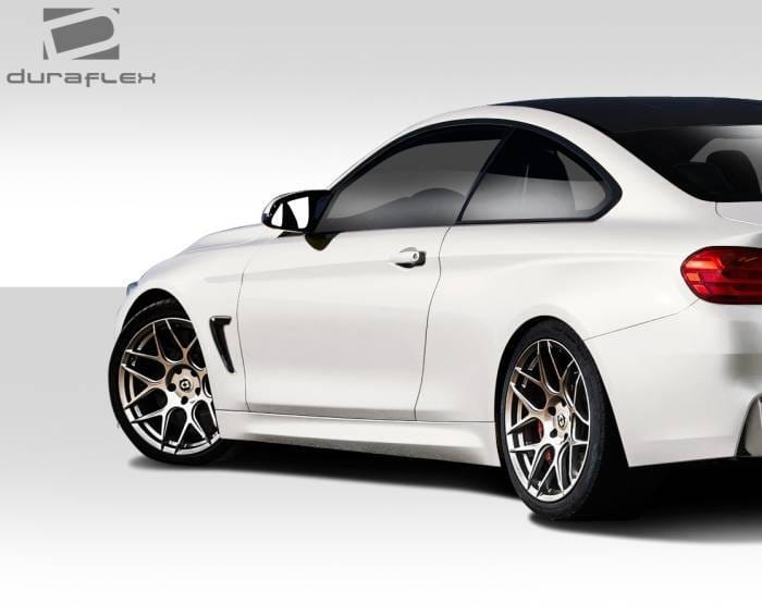 BMW 4 Series M4 Look Duraflex Side Skirts Body Kit 112228 thumbnail 2