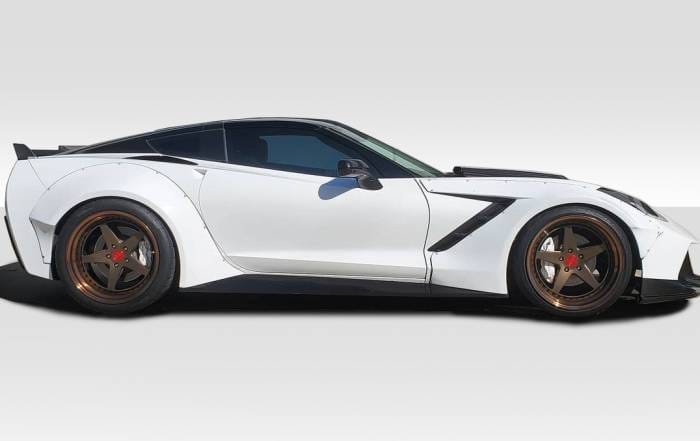 Chevrolet Corvette Duraflex Gran Veloce Wide Body Kit - 6 Piece - 112499