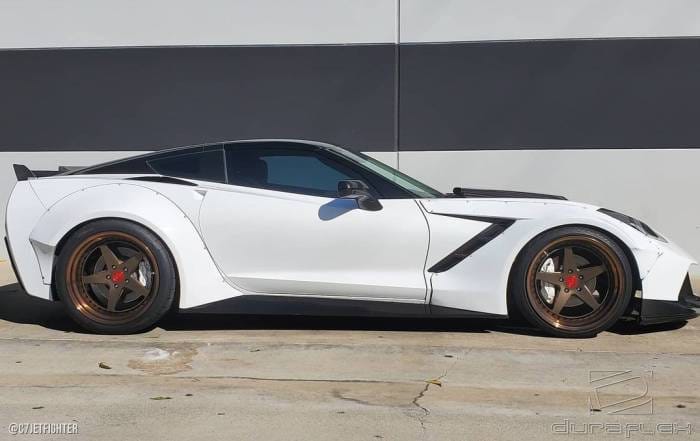 Chevrolet Corvette Duraflex Gran Veloce Wide Body Kit - 6 Piece - 112499 thumbnail 2
