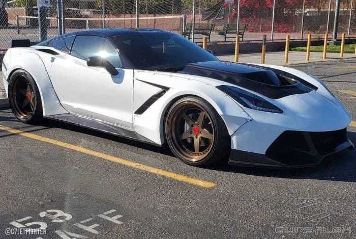 Chevrolet Corvette Duraflex Gran Veloce Wide Body Kit - 6 Piece - 112499 thumbnail 3