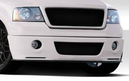 Ford F150 Duraflex Super Snake Look Front Lip Under Air Dam Spoiler - 1 Piece - 112219
