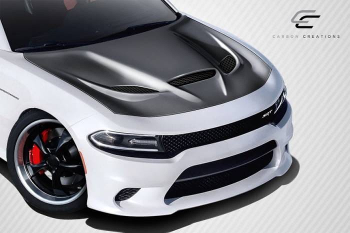 Dodge Charger Hellcat Carbon Fiber Creations Body Kit- Hood 112615 thumbnail 2