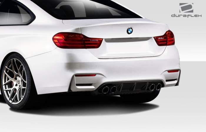 BMW 4 Series M4 Look Duraflex Rear Bumper Diffuser Body Kit 112518 thumbnail 2