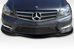 Mercedes C Class L Sport Duraflex Front Bumper Lip Body Kit 112746