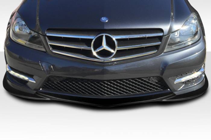 Mercedes C Class L Sport Duraflex Front Bumper Lip Body Kit 112746