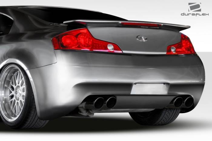Infiniti G Coupe D-Spec Duraflex Rear Body Kit Bumper 112875 thumbnail 2