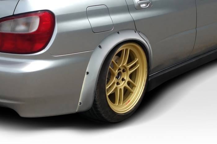 Subaru WRX Race Duraflex Rear Fender Flares 112784