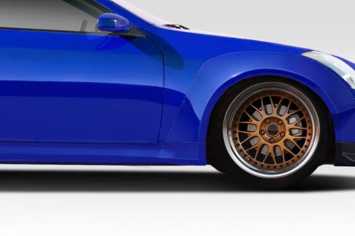 Infiniti G Coupe Sport Circuit Duraflex 75MM Fender Flares Kit 113283 thumbnail 3