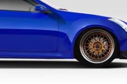 Infiniti G35 Sport CRC Duraflex 75MM Front Fender Flare Caps 113038