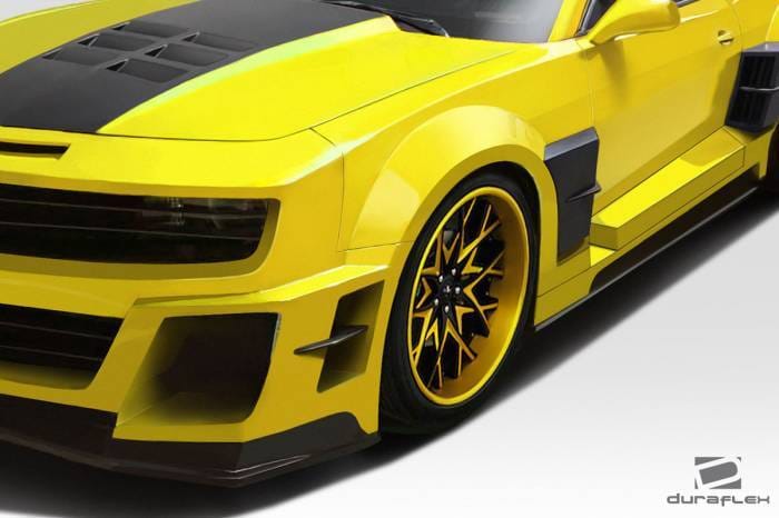 Chevrolet Camaro CCG Duraflex Wide Front Fender Flares 113058 thumbnail 2