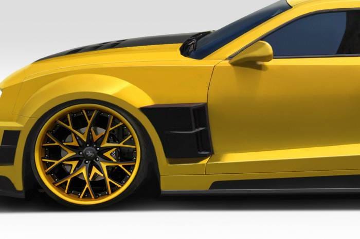 Chevrolet Camaro CCG Duraflex Wide Front Fender Vents 113060