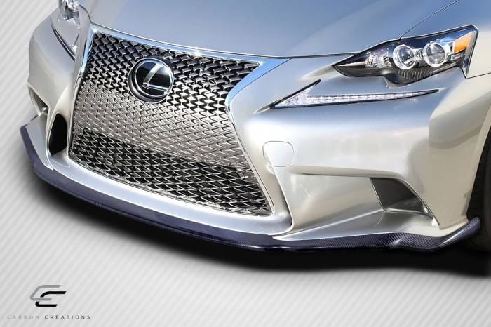 Lexus IS AM Design DriTech Carbon Fiber Front Bumper Lip Body Kit 112998 thumbnail 2
