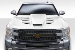 Chevrolet Silverado Viper Look Duraflex Body Kit- Hood 113402