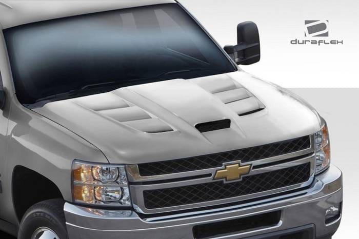 Chevrolet Silverado Viper Look Duraflex Body Kit- Hood 113402 thumbnail 2
