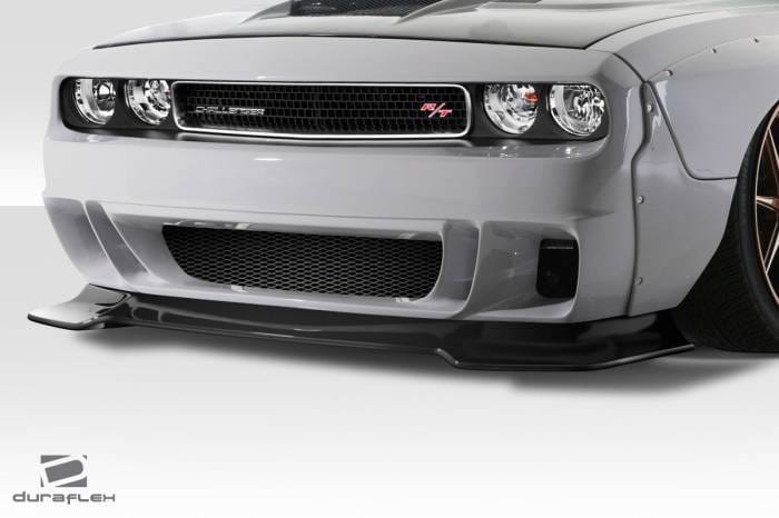Dodge Challenger Circuit Duraflex Front Bumper Lip Body Kit 113892 thumbnail 2